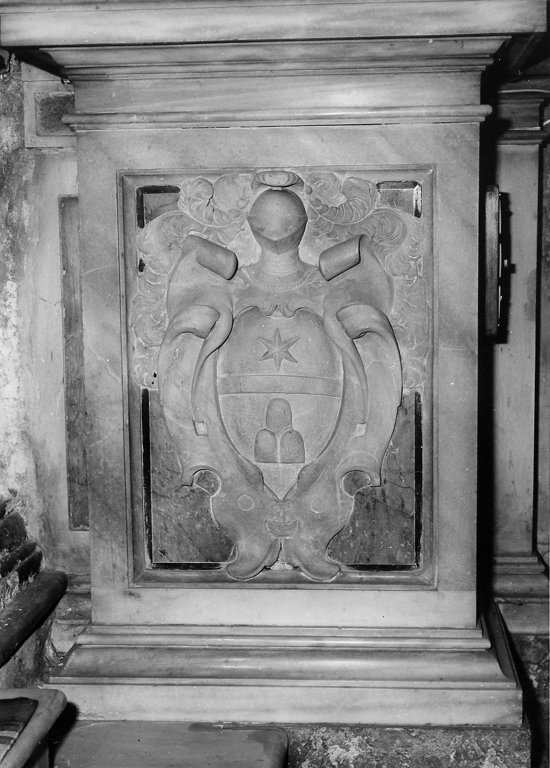 Stemma Sinibaldi (rilievo, serie) - ambito romano (met&agrave; sec. XVII)